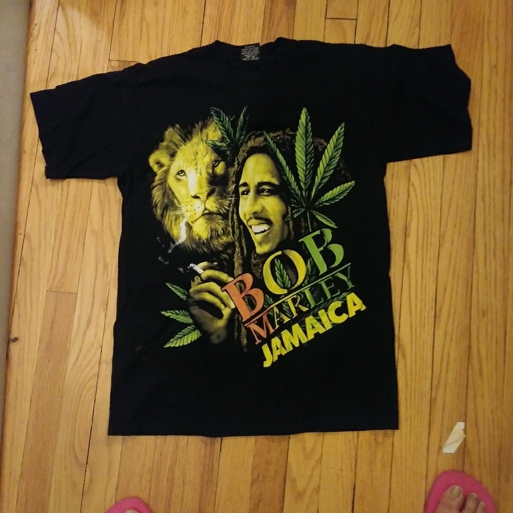 Bob Marley Short Sleeve T-Shirt View 3
